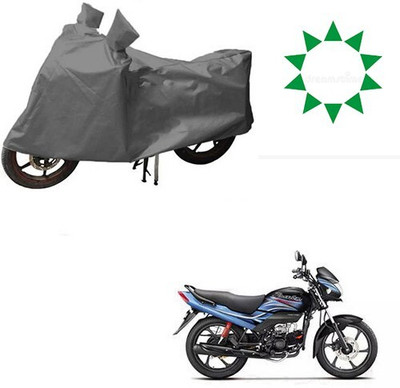 DeepShakshi AUTOMOTIVE Waterproof Two Wheeler Cover for Honda(Passion Pro, Grey)