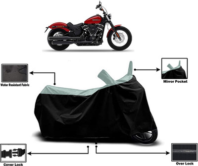 Amexride Two Wheeler Cover for Harley Davidson(Street Bob, Multicolor)