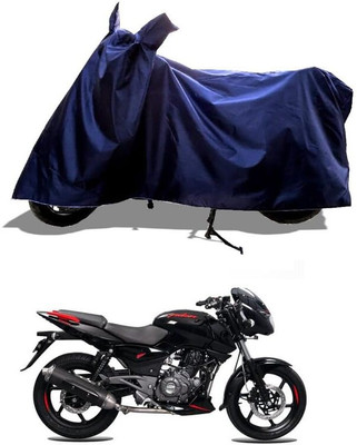 AASHTIK MART Two Wheeler Cover for Bajaj(V 150, Blue)