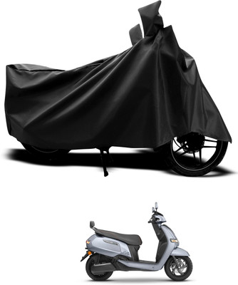 PAGORA Waterproof Two Wheeler Cover for TVS(iQube Electric, Black)