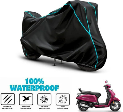 GOSHIV-car and bike accessories Waterproof Two Wheeler Cover for Hero(MotoCorp Destini 125, Black)