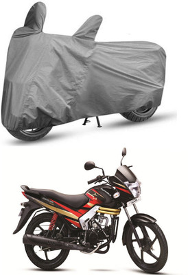 DeepShakshi AUTOMOTIVE Waterproof Two Wheeler Cover for Mahindra(Centuro XT, Grey)