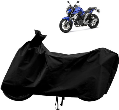 Horseyaart Waterproof Two Wheeler Cover for Yamaha(Fazer-250, Black)