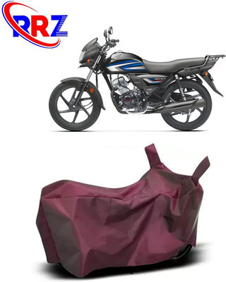 RRZ Waterproof Two Wheeler Cover for Honda(CD 110 Dream, Maroon)