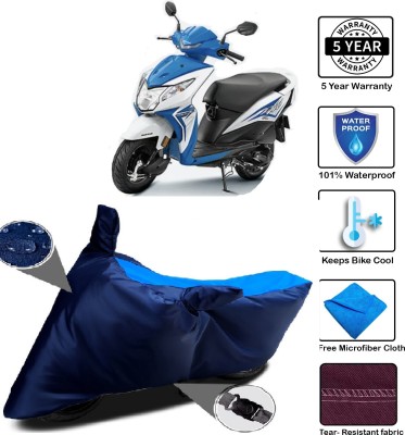 MISSION COLLECTION Waterproof Two Wheeler Cover for Honda(Deo, Blue)