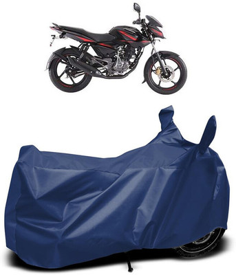 MADAFIYA Waterproof Two Wheeler Cover for Bajaj(Pulsar 135, Blue)