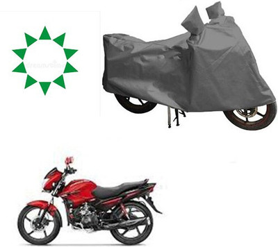 DeepShakshi AUTOMOTIVE Waterproof Two Wheeler Cover for Hero(Glamour FI, Grey)
