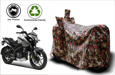 RM Collections Waterproof Two Wheeler Cover for Bajaj(Pulsar 200 NS DTS-i, Multicolor)