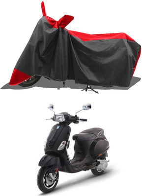 Romeiz Two Wheeler Cover for Vespa(VXL 150 BS6, Red)