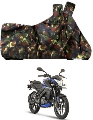 Furious3D Two Wheeler Cover for Bajaj(Pulsar NS-160, Multicolor)