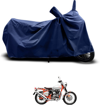 CODOKI Waterproof Two Wheeler Cover for Royal Enfield(Bullet Trials 500, Blue)