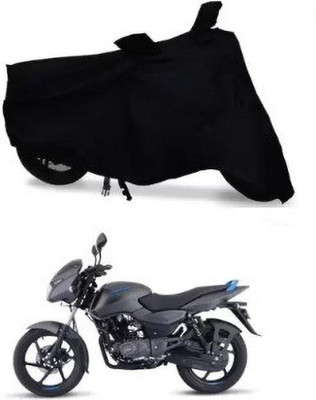 SMDP Two Wheeler Cover for Bajaj(Pulsar 125, Black)