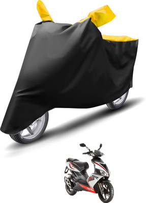 Caronix Waterproof Two Wheeler Cover for Aprilia(SR 150, Yellow)