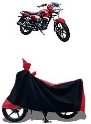 AASHTIK MART Two Wheeler Cover for TVS(Phoenix 125, Red)