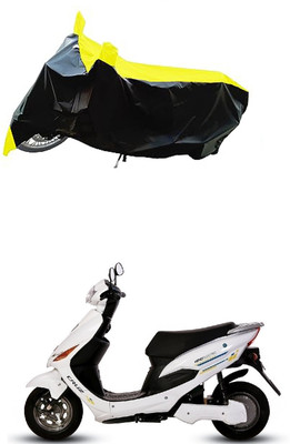 VESMEI Two Wheeler Cover for Hero(Electric Cruz, Yellow)