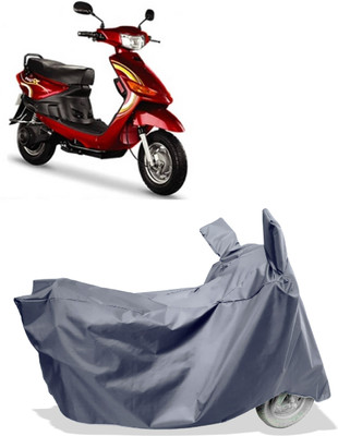Amexride Two Wheeler Cover for Indus(Yo Spark, Grey)