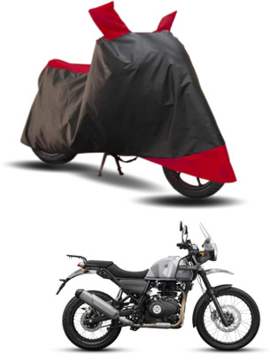 KEDIT Two Wheeler Cover for Royal Enfield(Himalayan, Red, Black)