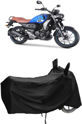 Autoprime Two Wheeler Cover for Yamaha(FZ-X, Black)