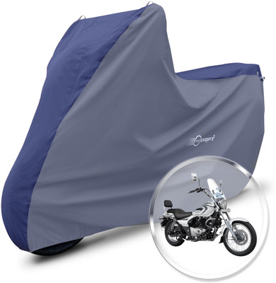 Neodrift Two Wheeler Cover for Bajaj(Avenger Street 220, Blue, Grey)