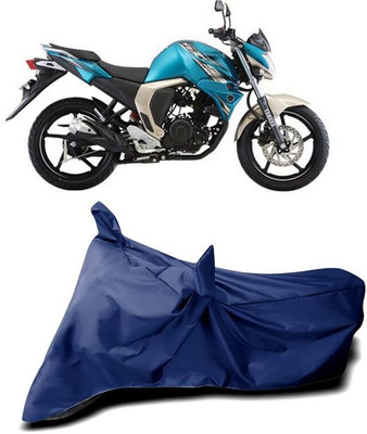 AASHTIK MART Two Wheeler Cover for Yamaha(FZS-FI, Blue)