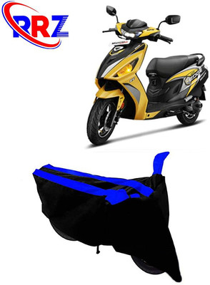 RRZ Waterproof Two Wheeler Cover for Hero(Maestro Edge 125, Black, Blue)