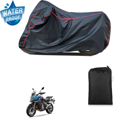 CODOKI Waterproof Two Wheeler Cover for CFMoto(650MT, Black)