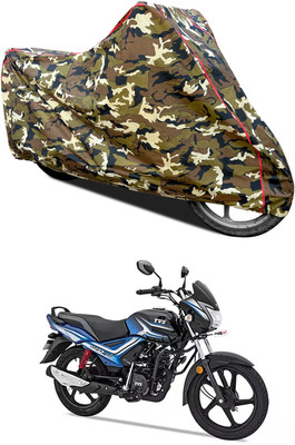 GOSHIV-car and bike accessories Waterproof Two Wheeler Cover for TVS(Star City Plus BS6, Yellow)
