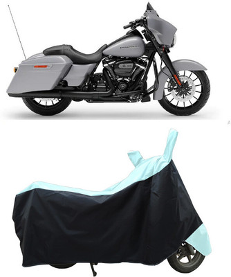 Coxtor Waterproof Two Wheeler Cover for Harley Davidson(Street Glide Special, White)