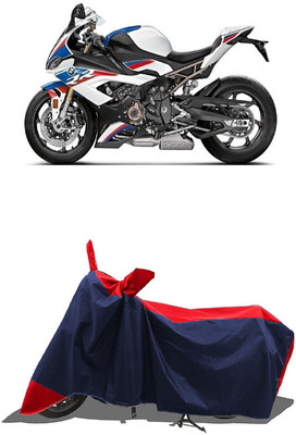 SUGASHRI Waterproof Two Wheeler Cover for BMW(S1000RR, Red, Blue)