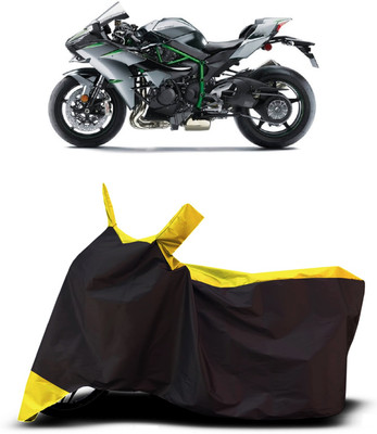 VESMEI Two Wheeler Cover for Kawasaki(Ninja H2 SX, Yellow)