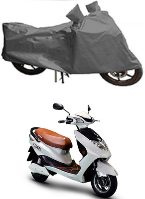 MMSSTAR Waterproof Two Wheeler Cover for Okinawa(Raise, Grey)