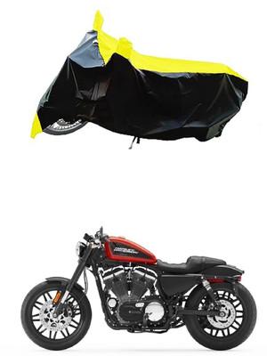 VESMEI Two Wheeler Cover for Harley Davidson(Roadster, Yellow)