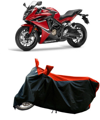 DeepShakshi AUTOMOTIVE Two Wheeler Cover for Honda(CBR 650F, Red)