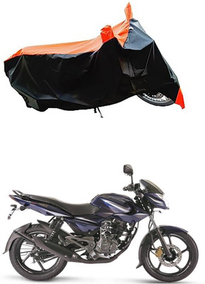 VESMEI Two Wheeler Cover for Bajaj(Discover 135, Orange)