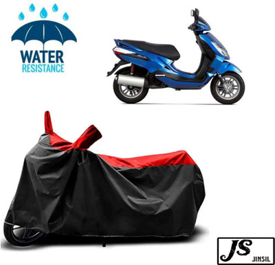 JSJINSIL Waterproof Two Wheeler Cover for Bajaj(Blade 125, Red, Black)