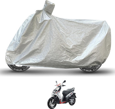 Caronix Waterproof Two Wheeler Cover for Aprilia(SR 125, Silver)