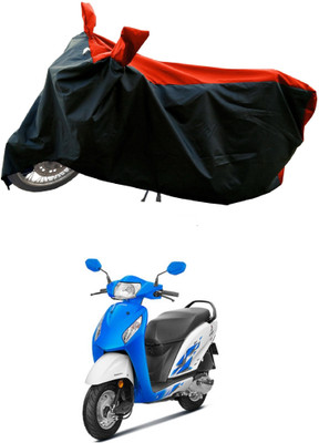 DeepShakshi AUTOMOTIVE Waterproof Two Wheeler Cover for Honda(Activa i, Red)