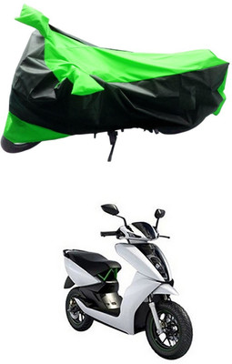 Mdstar Waterproof Two Wheeler Cover for Ather(450, Green, Black)