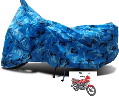 Euro Care Waterproof Two Wheeler Cover for Bajaj(Platina 100 DTS-i, Blue)