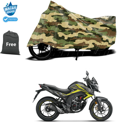 CODOKI Waterproof Two Wheeler Cover for Honda(CB Hornet 160, Yellow)