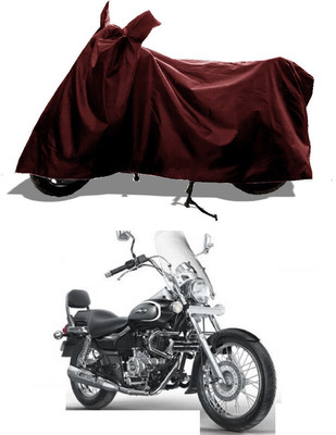 GROFATIK Two Wheeler Cover for Bajaj(Avenger 220 Cruise, Maroon)