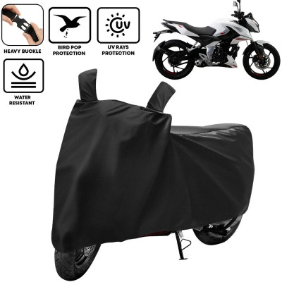 kerwa Waterproof Two Wheeler Cover for Bajaj(Pulsar AS 150, Black)