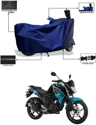 PAGORA Waterproof Two Wheeler Cover for Yamaha(FZ S FI (V 2.0), Blue)