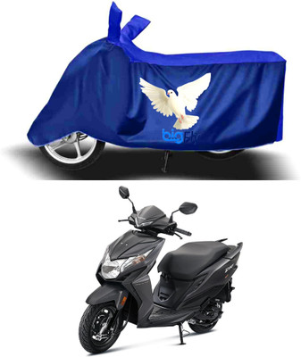 BigFly Two Wheeler Cover for Honda(Dio, Blue)