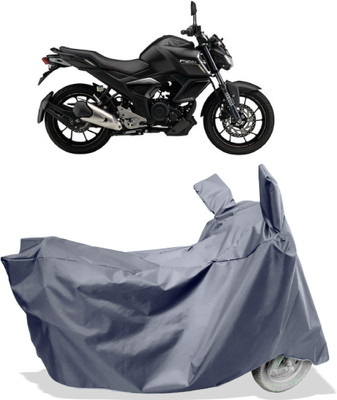 Amexride Two Wheeler Cover for Yamaha(FZS-FI V3 BS6 BS6, Grey)