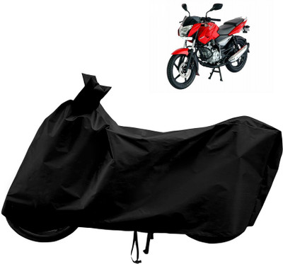 Horseyaart Waterproof Two Wheeler Cover for Bajaj(Pulsar 135 BS6, Black)