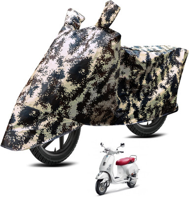 Euro Care Waterproof Two Wheeler Cover for Vespa(Elegante, Silver)