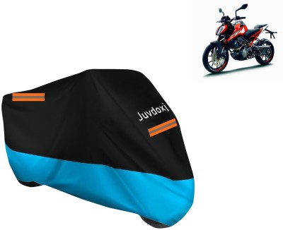 Juvdoxj Waterproof Two Wheeler Cover for KTM(125 Duke, Blue)