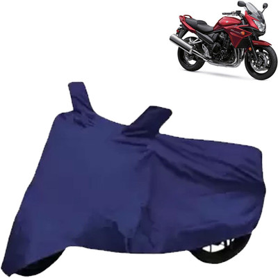 DeepShakshi AUTOMOTIVE Waterproof Two Wheeler Cover for Suzuki(Bandit, Blue)