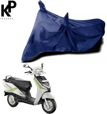 KPM TRADERS Waterproof Two Wheeler Cover for Hero(Duet, Blue)